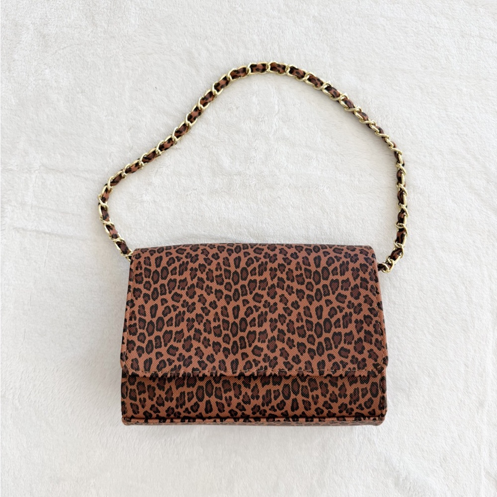 Janie and Jack Girls Leopard print purse